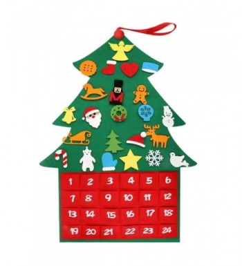 Henscoqi Christmas Ornaments Countdown Decorations