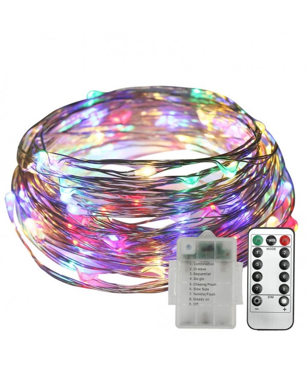 Operated Waterproof Dimmable Christmas Multicolor