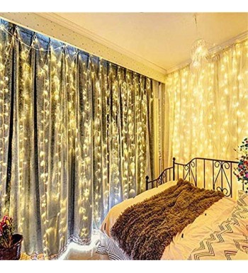 Twinkle Hanging Curtain Outdoor Bedroom