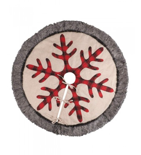 TDW Christmas Buffalo Snowflake Ornament