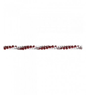 Northlight Wreaths Beaded Garland Red