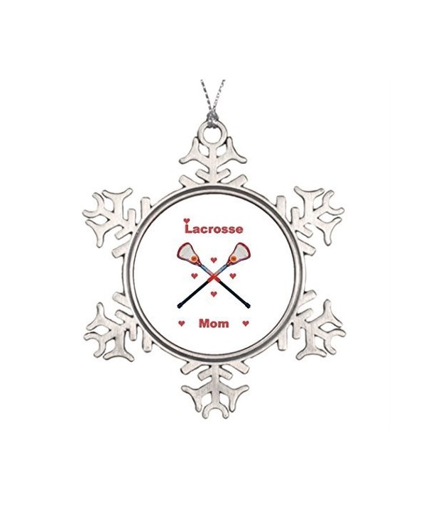 Christmas Snowflake Ornaments Lacrosse Decoration