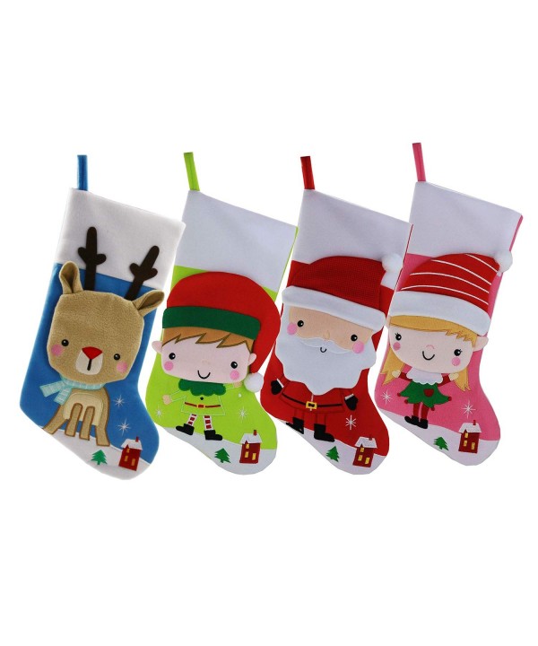 Dearsun Christmas Stockings Children Reindeer