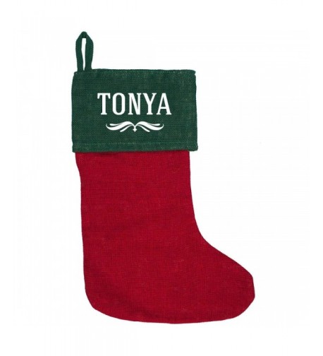 FUNNYSHIRTS ORG Tonya Christmas Holiday Stocking