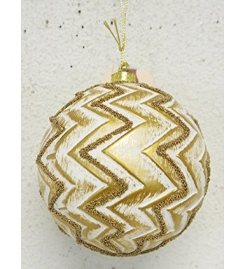 JMB Chevron Design Christmas Ornaments