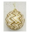 JMB Chevron Design Christmas Ornaments