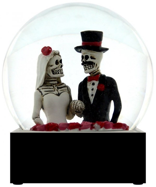 Black White Bride Groom Decorative