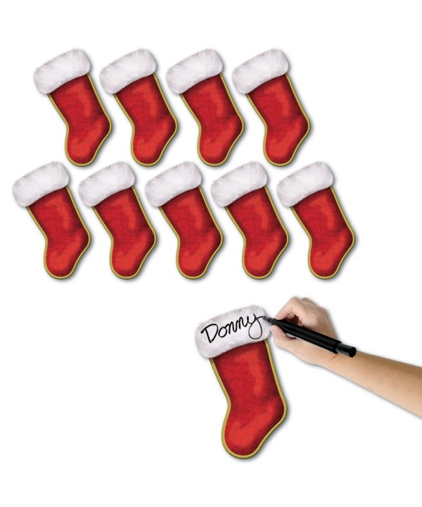 Beistle Christmas Stocking Cutouts bundled