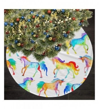 NALANXQ Christmas Rainbow Watercolour Ornaments