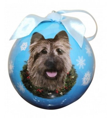 Cairn Terrier Christmas Ornament Personalize