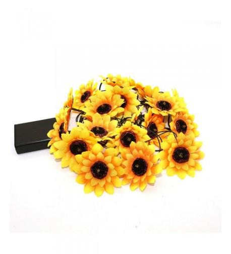 CVHOMEDECO Sunflower Artificial Birthday Seasonal