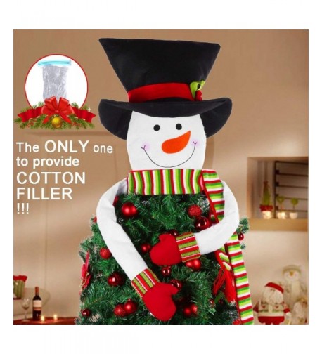 HelaJoy Snowman Christmas Tree Topper