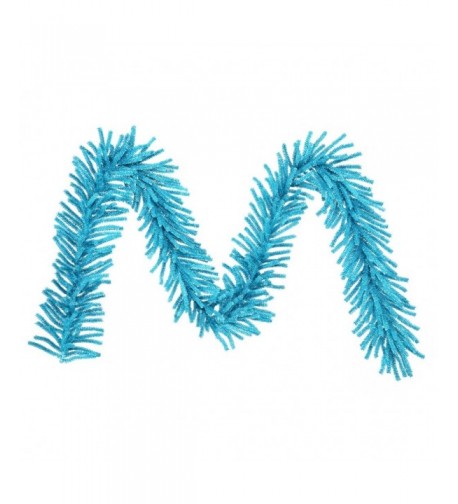 Vickerman Unlit Blue Mini Garland