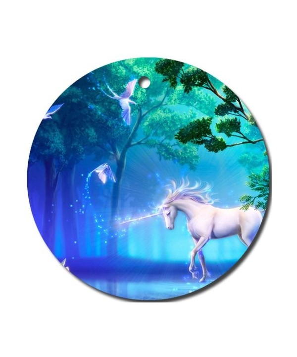 MYDply Unicorn Ornament porcelain Christmas