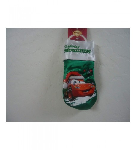 Lightning McQueen Christmas Stocking Embroidery