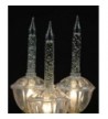 Novelty Lights CL Bubble Set 7 Tradtional Candelabra