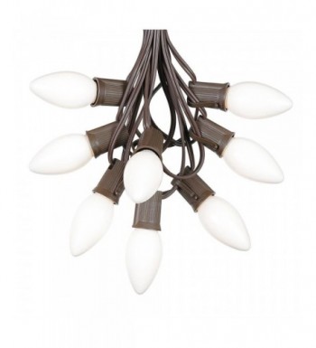 White Ceramic Christmas String Light