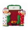 Stockings Fireplace Personalized Christmas Ornament