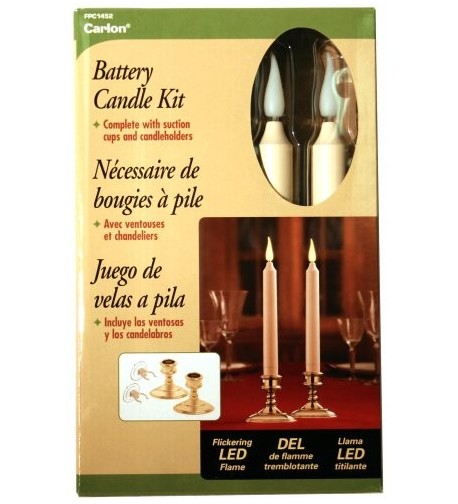 Innovations Tapered Christmas Window Candle