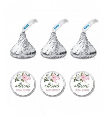 Personalized Bridal Shower Candy Stickers