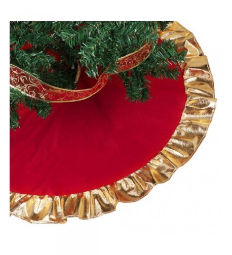 OurWarm Non Woven Christmas Golden Decorations