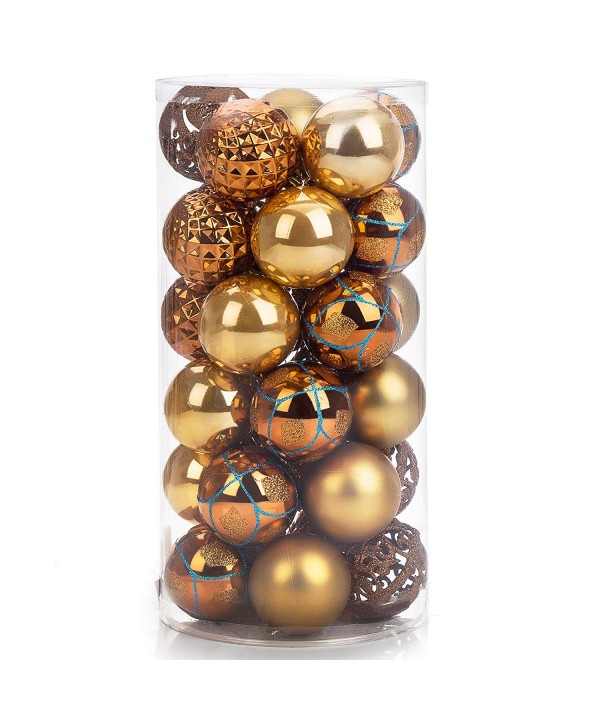iPEGTOP Shatterproof Christmas Ball Ornaments