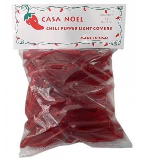 Chili Pepper Christmas Light Covers