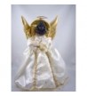 Poodle Angel Christmas Topper Black