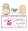 Shower Candle Party Favor Labels