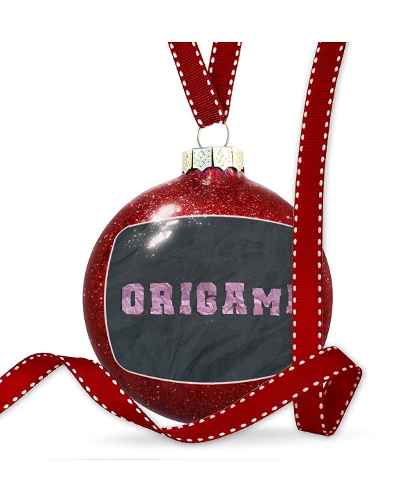 NEONBLOND Christmas Decoration Origami Ornament