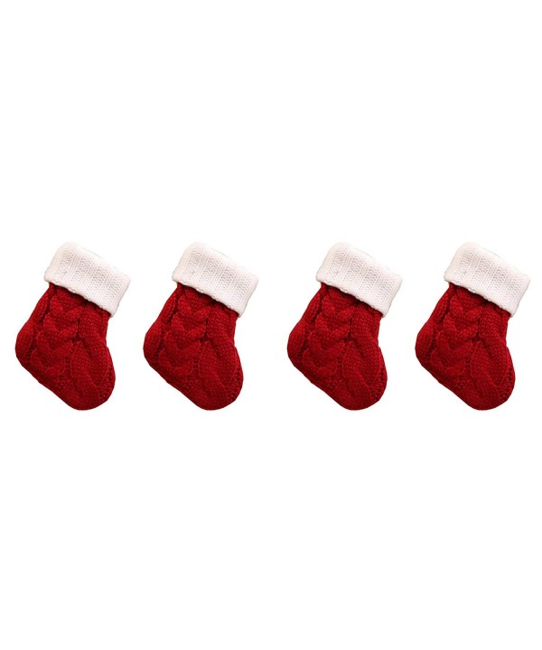 Festar Unique Burgundy Christmas Stockings