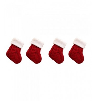 Festar Unique Burgundy Christmas Stockings