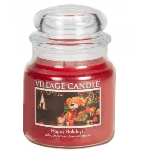 Village Candle Holidays Scented Medium