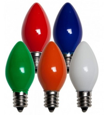 Wintergreen Lighting Incandescent Replacement Multicolor