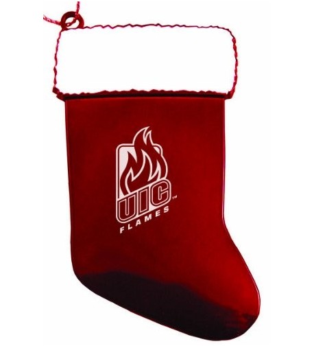 University Illinois Chicago Chirstmas Stocking