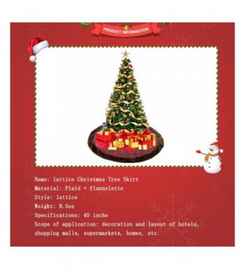 Cheap Real Christmas Tree Skirts Clearance Sale