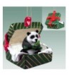 Panda Bear Gift Christmas Ornament