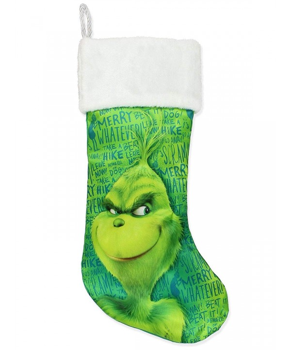 Kurt Adler Grinch Stocking Standard