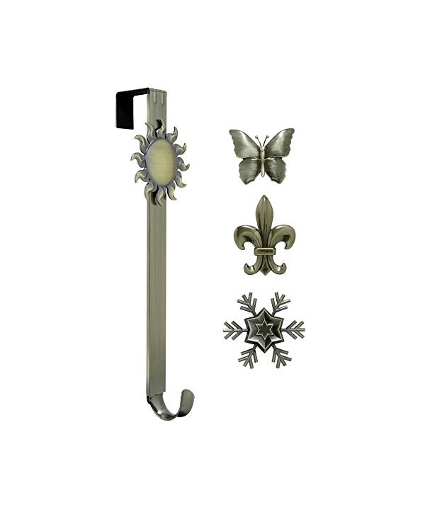 Adjustable Interchangeable Brass Sun Snowflake Butterfly