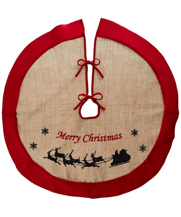 Imperial Home Rustic Burlap Christmas