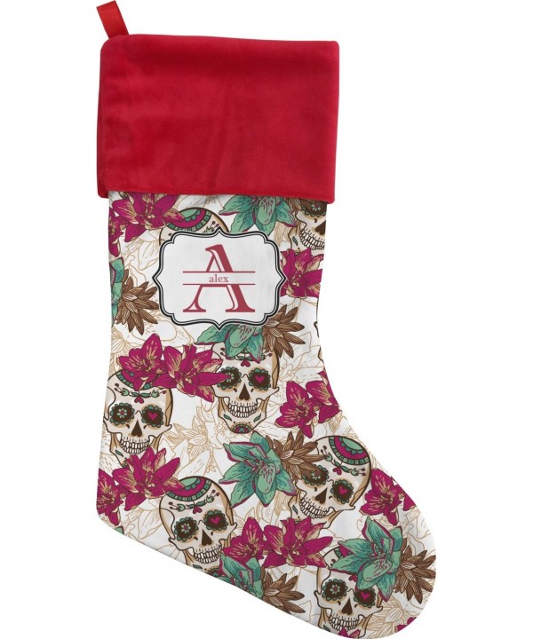 RNK Shops Flowers Christmas Stocking