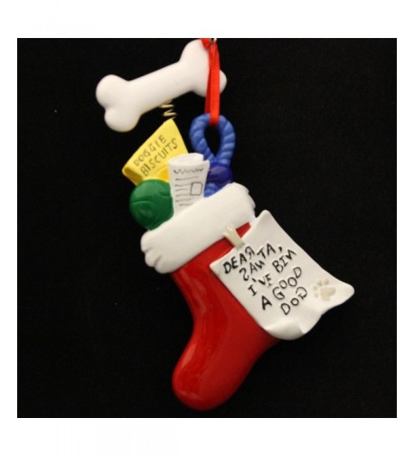 PERSONALIZED ORNAMENTS Stocking Personalized Ornament