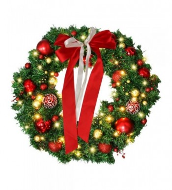 Inch Christmas Wreath LED Lights