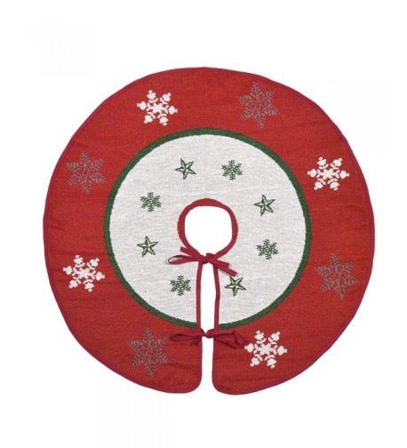 Primode Snowflakes Jacquard Holiday Decoration