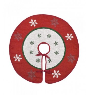 Primode Snowflakes Jacquard Holiday Decoration