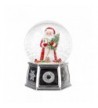 Spode Christmas Musical Santa Globe