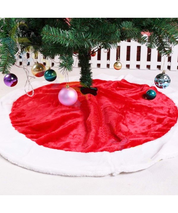 CUSFULL 120cm Christmas Tree Skirt