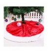 CUSFULL 120cm Christmas Tree Skirt