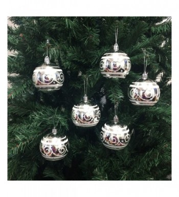 PEPPERLONELY Pack Shatterproof Christmas Ornaments