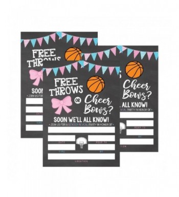 Basketball Invitation Neutral Sprinkle Printable